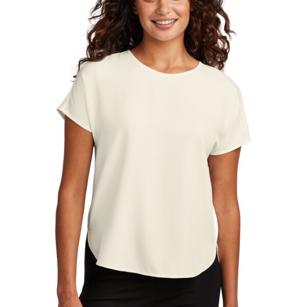 Women's Stretch Crepe Crew Thumbnail