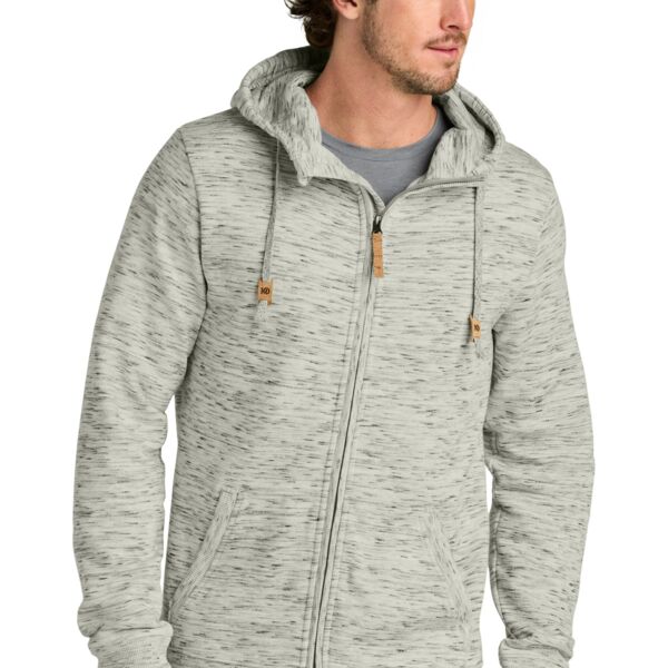 Space Dye Fleece Full Zip Hoodie Thumbnail