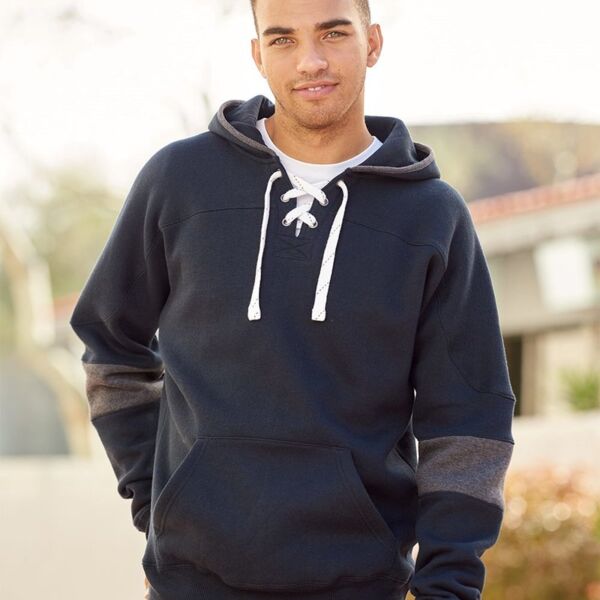 Sport Lace Colorblocked Fleece Hooded Sweatshirt Thumbnail