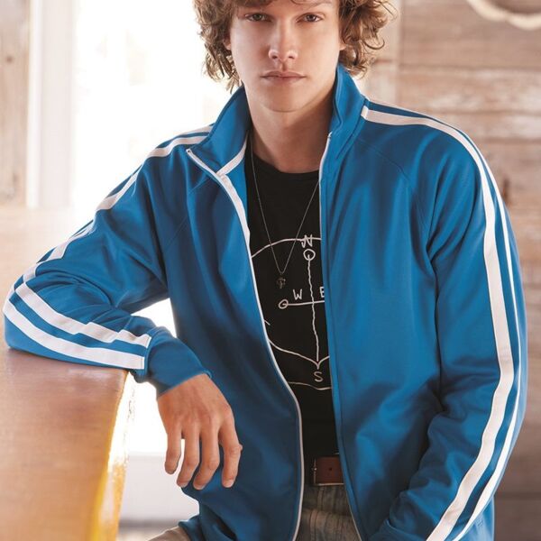 Unisex Lightweight Poly-Tech Full-Zip Track Jacket Thumbnail
